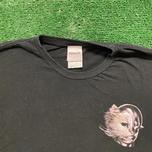 RipNDip Robot Nerm Cats Nermaissance Skater T-Shirt - Picture 2 of 5